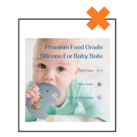 Siliconen rammelaar olifant groen